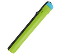 CAPASTEC Rouleau à Poster Télescopique Tube À Affiche Extensible, Tube À Document de 44-75,5 cm, Tube de Rangement de Document Imperméable avec Bandoulière Vert