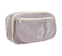 CAPASTEC Trousses De Crayon, Pochette À Crayon À Rabat, Organisateur De Trousse À Crayon, Sac À Fournitures Portable pour Organisateur De Bureau, Violet