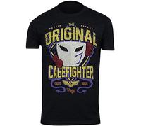 Capcom Mens Street Fighter Vega Original Cage Fighter T-Shirt - Black L