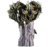 Capcom Monster Hunter Figurine de créateur Dragon de la Mort Nergigante (Version réimprimée) Env. H 12,6 x l 11,8 x P 27,9 cm (320 x 300 x 280 mm), fabriqué en PVC, ABS