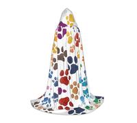 Cape à capuche d'Halloween pour adolescents, cape à capuche colorée pour chien, costume à capuche pour adolescent, costume à capuche pour cosplay, fête de vampire de sorcière, robe fantaisie pour