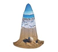 Cape à capuche d'Halloween pour adolescents, cape à capuche de plage et de mer, costume à capuche pour adolescent, costume à capuche pour cosplay, fête de vampire de sorcière, robe fantaisie pour
