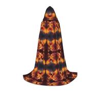 Cape à capuche d'Halloween pour adolescents, cape à capuche fantastique Phoenix, costume à capuche pour jeune pour cosplay, fête de vampire de sorcière, robe fantaisie pour adolescents, carnaval