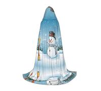 Cape à capuche d'Halloween pour adolescents, cape à capuche « Merry Christmas », costume à capuche pour jeune pour cosplay, fête de vampire de sorcière, robe fantaisie pour adolescents, carnaval