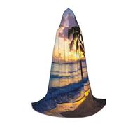 Cape à capuche imprimée Jamaïque à couper le souffle pour adolescents, enfants, adultes, Halloween, gothique, carnaval, cosplay, costume