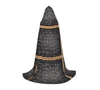 Cape à capuche imprimée mathématiques pour adolescents, cape parfaite pour Halloween et les fêtes à thème