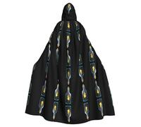 Cape à capuche pour adulte YYHHAOFA Flamme dans une bouteille en verre Motif Super Large Cape à capuche avec nœud papillon