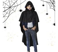 Cape à capuche pour femme - Cape d'Halloween de la Renaissance, vêtements de cosplay pour scène, spectacle, festival, feu de , vacances, photo, vampire, renaissance, automne, fête gothique