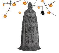 Cape à capuche pour homme | Costume d'Halloween à couverture complète | Costume de costumade effrayant pour les amateurs de jeu de rôle pour, garçons, filles, femmes, hommes, défilés nocturnes
