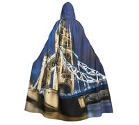 Cape à capuche Tower Bridge In London pour homme et femme - Pour cosplay, événements, carnaval, bal masqué, festival