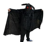 Cape À CapucheNoire - Cape À CapucheÉlégante Pour Adultes Et Adolescents | Médiéval Renaissance cloakAvec Hood Deep, Lightweight Black cloakFor Halloween Cosplay, Witch Vampire Costume, Fes