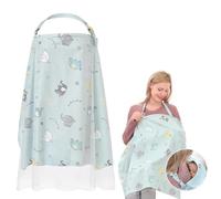 Cape allaitement pour les déplacements,écharpe d'allaitement en coton, couverture d'allaitement polyvalente, couverture de breastfeeding, chiffon d'allaitement, lingettes et écharpes