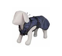 Cape avec harnais pour chien - TRIXIE - Taille L 62 cm - Bleu - Imperméable - Harnais intégré - Réglable - Réfléchissant