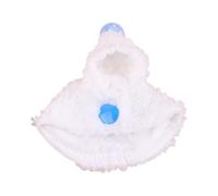 Cape chaude pour oiseaux de petite et moyenne taille, en tissu chaud, en peluche, accessoire photo de cosplay, vêtements d'hiver pour déguiser des Beos et Beos