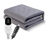 Cape Chauffante,Couverture Chauffante usb Couverture chauffante for voiture 12 V, 9 niveaux de chauffage, idéale for les voyages en plein air, le camping, 70 x 180 cm/120 150 cm/50 cm(120x150 B)