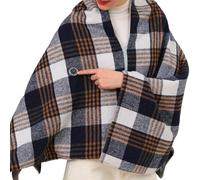 Cape chauffante électrique - Trois niveaux de chauffage | Châle alimenté par USB - Trois niveaux de température réglable par USB, cape électrique, plaid femme, automne et hiver, peut être porté comme