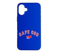 Cape Cod Boston Massachusetts Baseball Logo Vêtements Coque pour iPhone 16 Plus