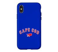 Cape Cod Boston Massachusetts Baseball Logo Vêtements Coque pour iPhone X/XS