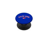 Cape Cod Boston Massachusetts Baseball Logo Vêtements PopSockets PopGrip Adhésif