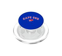 Cape Cod Boston Massachusetts Baseball Logo Vêtements PopSockets PopGrip pour MagSafe