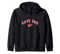 Cape Cod Boston Massachusetts Baseball Logo Vêtements Sweat à Capuche