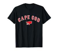 Cape Cod Boston Massachusetts Baseball Logo Vêtements T-Shirt