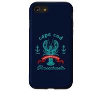 Cape Cod MA Souvenir de pêche au Homard Vintage Massachusetts Coque pour iPhone SE (2020) / 7/8