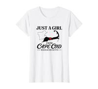 Cape Cod Massachusetts MA Souvenir Rappel Homme Femme T-Shirt Graphique avec Valeur