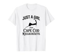Cape Cod Massachusetts MA Souvenir Rappel Homme Femme T-Shirt Graphique avec Valeur