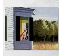 Cape Cod Morning Matin à Cape Cod Edward Hopper, eho7 Tableau imprimé sur toile Fine Art, encadré prêt à accrocher, assemblé à la main, 75 x 60 cm