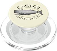 Cape Cod Vintage Massachusetts Baleine PopSockets PopGrip pour MagSafe