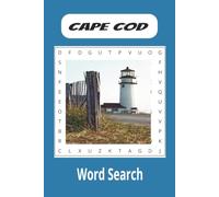 Cape Cod Word Search Puzzle Book: Word Searches with Easy-to-Read Print about Cape Cod, Beach Life, Bodies of Water, and More I 6x9, 100 pages I 50 ... for Vacations, Holidays, and Spare Time