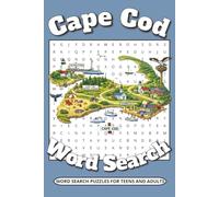 Cape Cod Word Search Puzzle Book: Word Searches with Easy to Read Print about Cape Cod, Local Attractions, Activities, and More! | 6x9 inches, 112 ... Gift for Vacations, Holidays and Relaxing