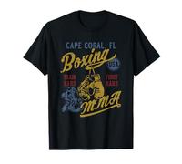 Cape Coral FL Boxe MMA USA Vintage Vieilli T-Shirt