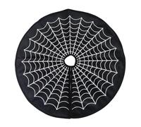 Cape d'arbre noire - 60 cm - Filet de sorcière - Tapis effrayant rustique pour fête d'Halloween, intérieur, automne, jardin, Noël et Halloween - Décoration de maison effrayante pour le jardin et le
