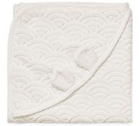 Cam Cam Copenhagen - Sortie de bain avec oreilles 80 x 80 cm - Blanc Cassé