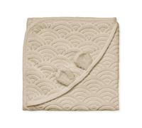 Cam Cam Copenhagen - Sortie de bain avec oreilles 80 x 80 cm - Amande