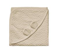 Cam Cam Copenhagen - Sortie de bain avec oreilles 80 x 80 cm - Amande