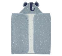 Trixie Cape de bain Mrs. Elephant 70 x 130 cm en coton bio bleu