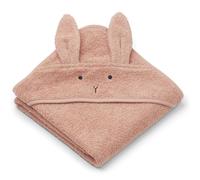 Cape de bain Albert Rabbit rose (70 x 70 cm)