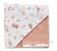 Cape de bain bambou et gant clairière et Mocha