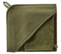 Cape de bain bambou + gant Fougère (70 x 70 cm)