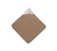 Jollein 534-836-66095 Serviette à Capuche Motif Ours en Peluche Eponge Blanc 75 x 75 cm