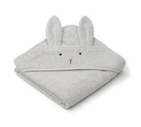 Liewood Cape de bain Albert 70x70 cm Rabbit dumbo grey