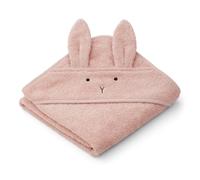 Liewood Cape de bain Albert 70x70 cm Rabbit rose