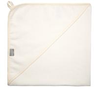 Sevira Kids - Cape de bain bébé en coton nid d'abeille - 75 x 75 cm Made in France