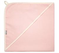 Cape De Bain Bébé En Coton Nid D'abeille Rose TU