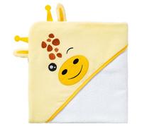 babyCalin - Cape de bain 75x75 cm Girafe