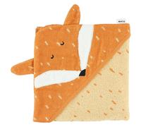 Trixie Cape de bain Renard Mr. Fox – coton bio – 75 x 75 cm – orange