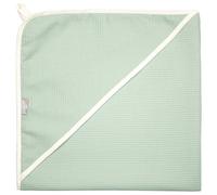 Sevira Kids - Cape de bain bébé en coton nid d'abeille Made in France